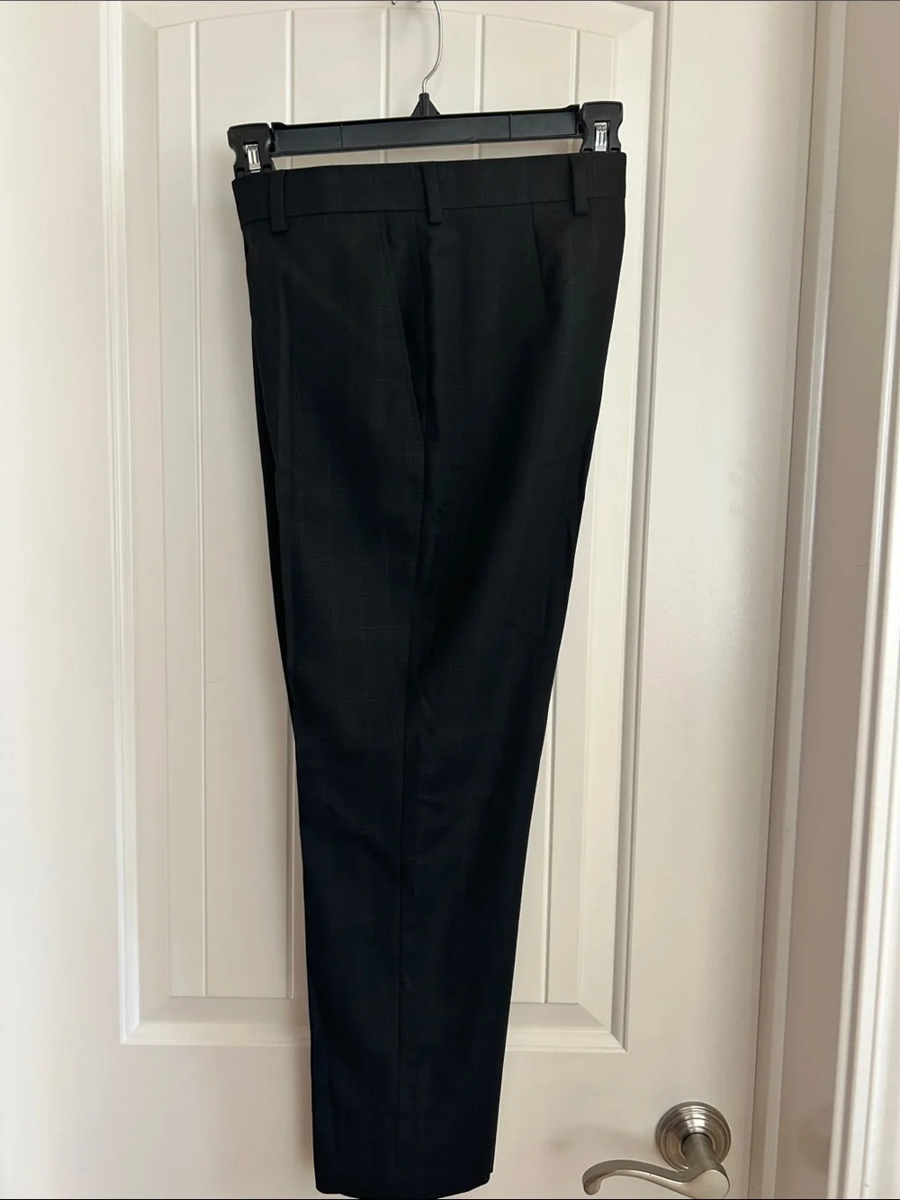 Ralph Lauren Black Dress Pants with Subtle Stripe Lining